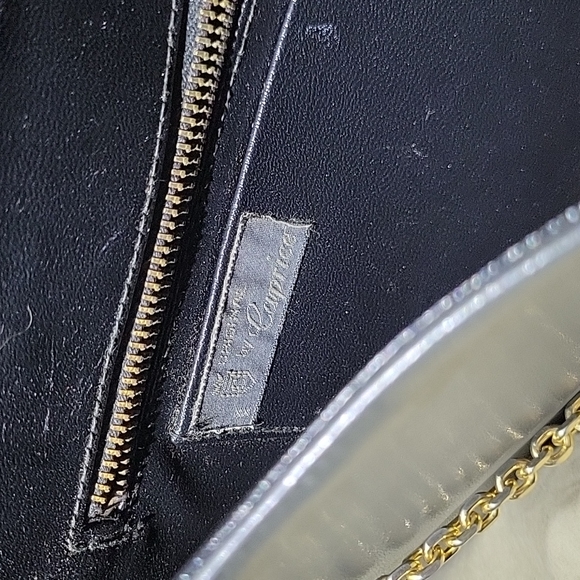 1970's vintage clutch bag with straps. Classy chic, fashion,party, travel, women - Picture 14 of 14